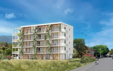 Programme immobilier neuf Annemasse ecoquartier de Château proche centre et tram