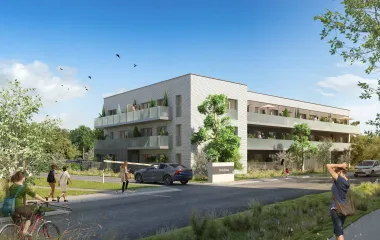 Programme immobilier neuf Le Havre Eco quartier du Grand Hameau à 5 min du tram