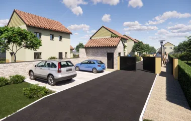 Programme immobilier neuf Saint-Martin-en-Bresse maisons neuves entre nature et ville