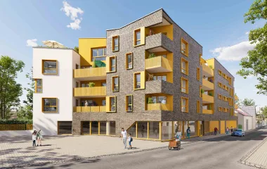 Programme immobilier neuf Sotteville-lès-Rouen à 800m du métro M Jean Zay