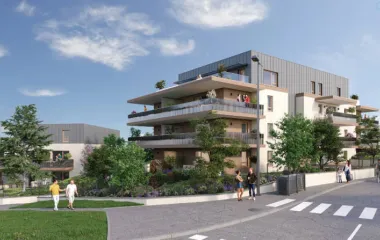 Programme immobilier neuf Thonon-les-Bains à 12 min à vélo du Lac Léman