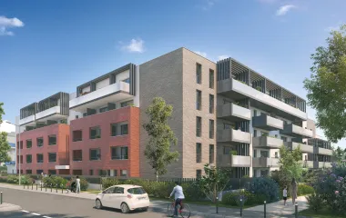 Programme immobilier neuf Toulouse résidence sénior à proximité du parc de la Maourine