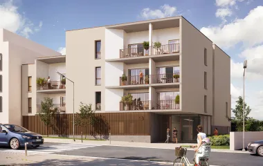 Programme immobilier neuf Vertou à 10 min à pied du parc de la Douve