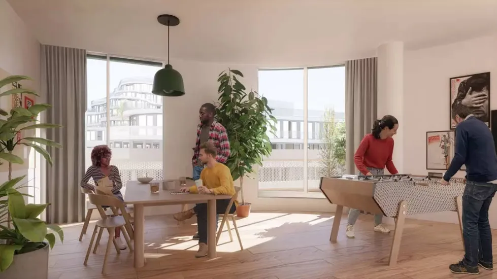 Angers résidence de coliving quartier Saint-Serge