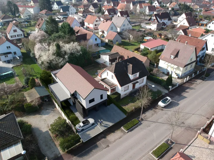 Drusenheim à deux pas du centre et du supermarché