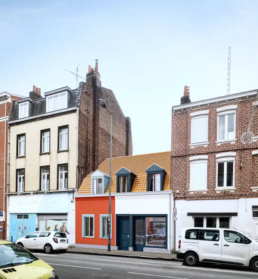 Lille maisons neuves quartier Saint-Sauveur proche gare