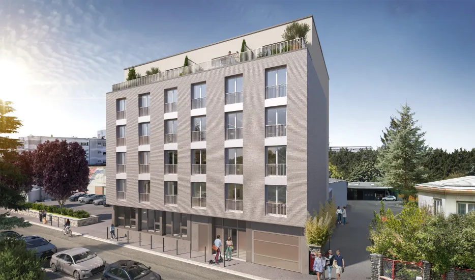 Reims résidence coliving LMNP futur quartier Rives de Vesle