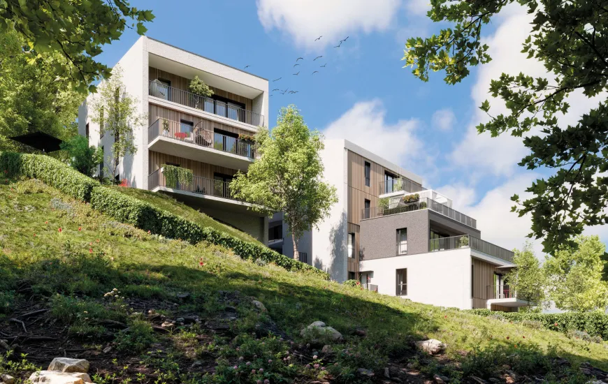 Rouen sur les hauteurs de la rive droite