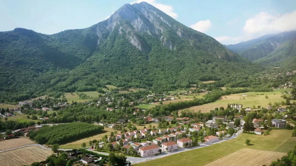 St-Paul-de-Varces proche Grenoble avec vues sur le Vercors